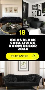 18 Ideas Black Sofa Living Room Decor 2024 ZTNews   13 150x300 