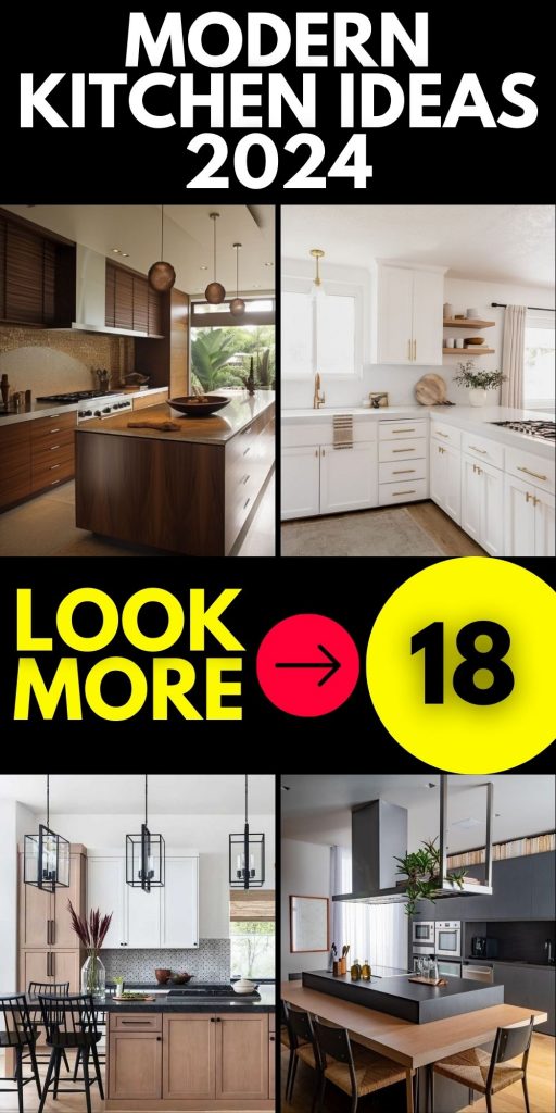 Modern Kitchen 18 Ideas 2024: Contemporary Designs - Luxury Trends In ...