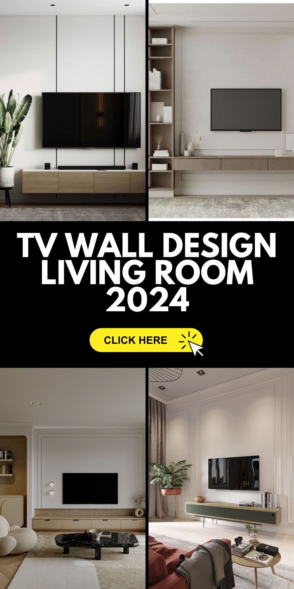 Elevate Your Living Room: Top 15 Ideas TV Wall Designs For A Modern ...