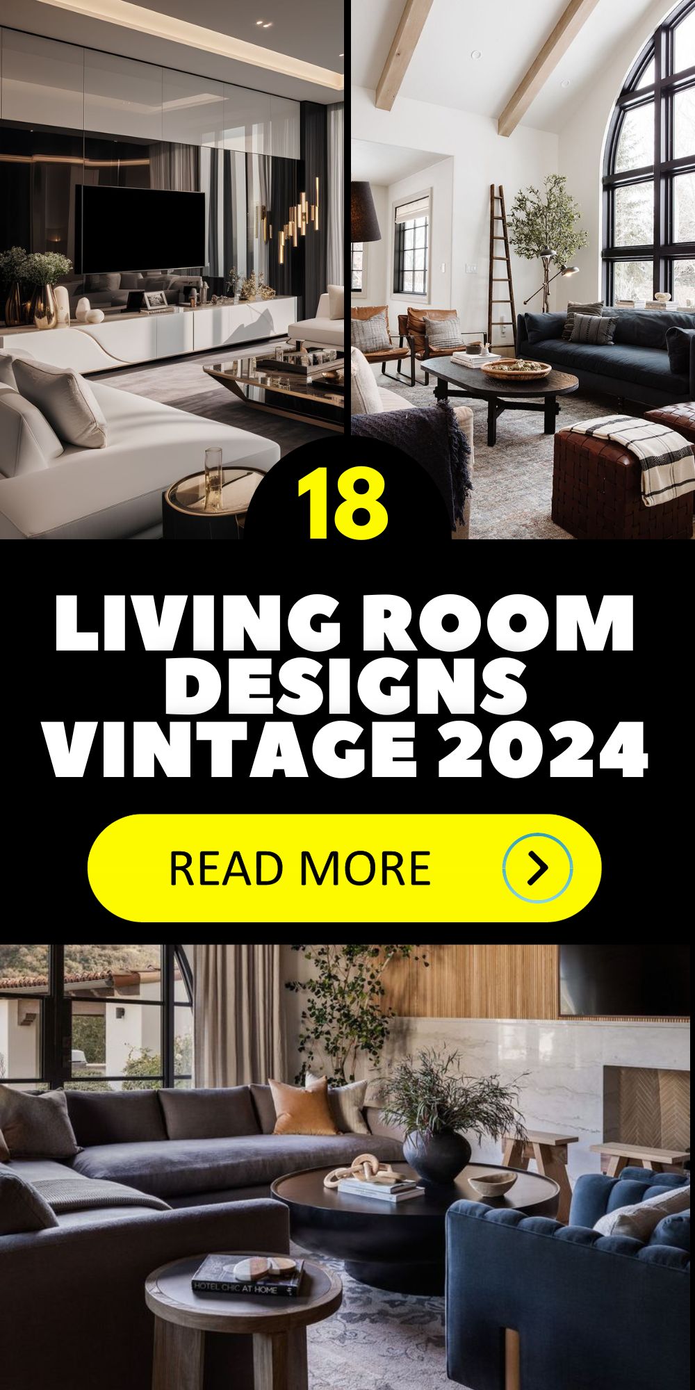 2024 Vintage Living Room Designs: Modern, Cozy, And Bohemian ...