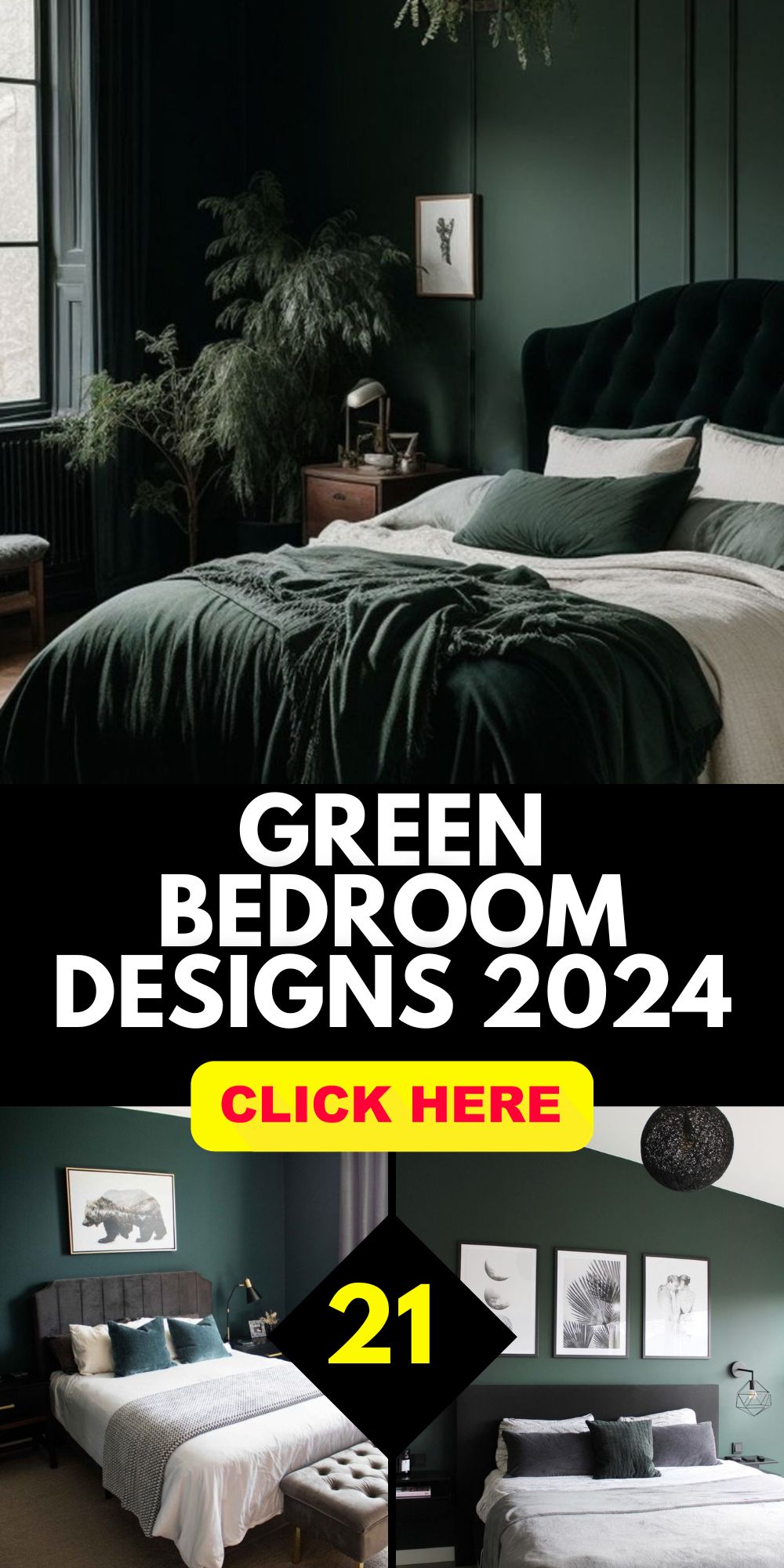 2024's Top Trends In Green Bedroom Design: Luxurious, Modern, And Eco ...