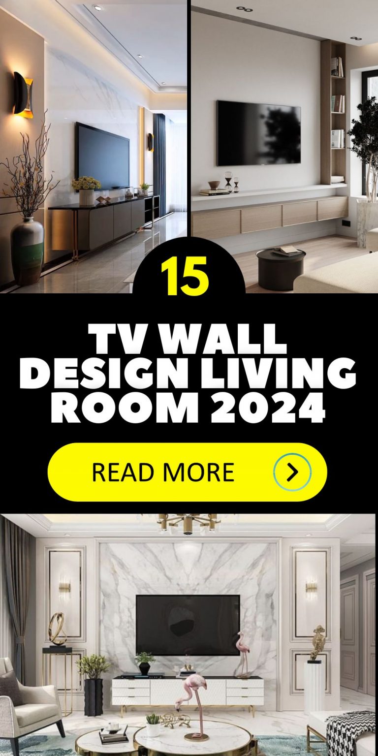 Elevate Your Living Room: Top 15 Ideas TV Wall Designs For A Modern ...
