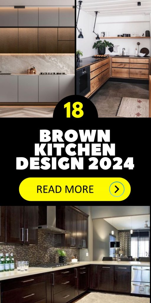 Brown Kitchen Design 2024: From Modern To Classic Trends In US Interior ...