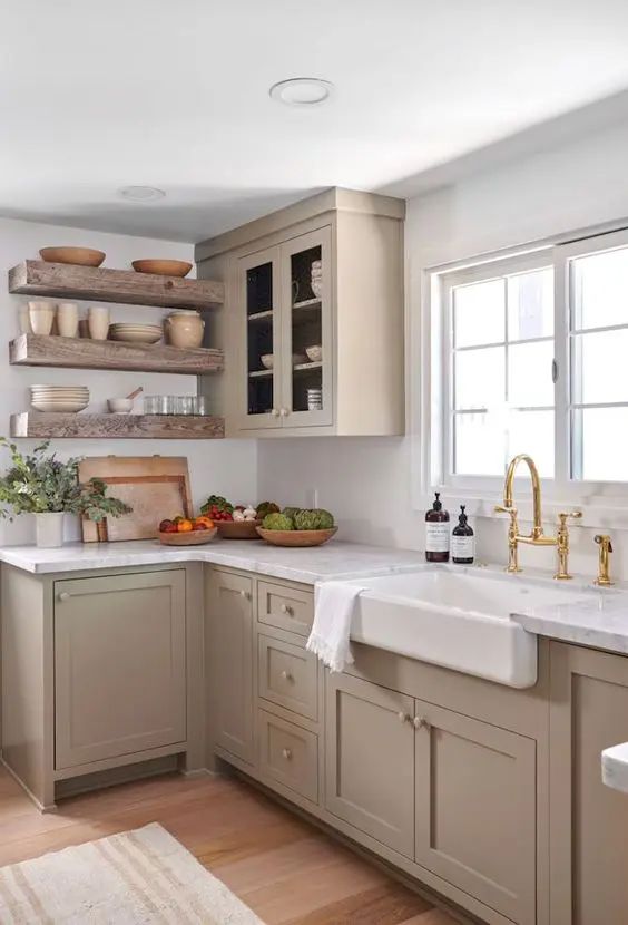 36 Refined Taupe Kitchen Decor Ideas That Inspire DigsDigs 