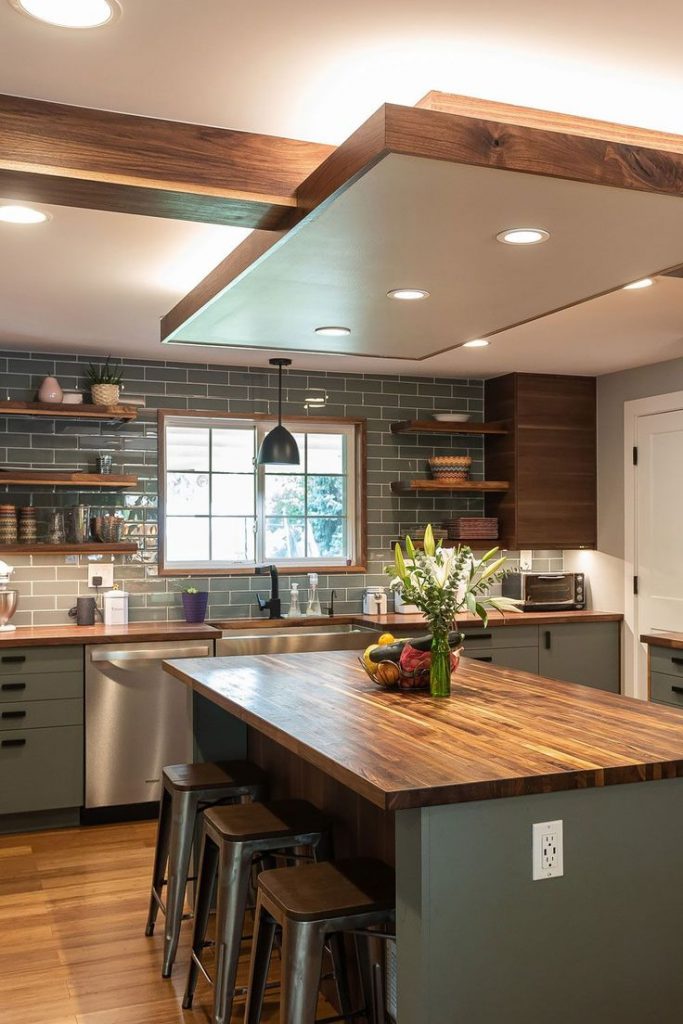 Rustic Kitchen 18 Ideas 2024 Modern Meets Farmhouse Amp Budget   53 Modern Rustic Kitchen WARM SLEEK Stunning Rustic Kitchens 683x1024 