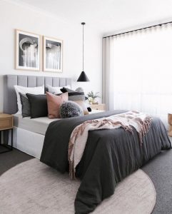 Elegant Gray Bedroom Designs 2024 Luxurious Tranquil And Stylish 18   8 Bedrooms That Nail Rich Autumn Tones   Style Curator 241x300 