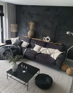 Black Home Decor Idea Black Room Design 236x300 
