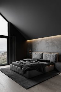 Discover Stylish Intimate Dark Bedroom Designs For 2024 Trends Tips   Clear Night 200x300 