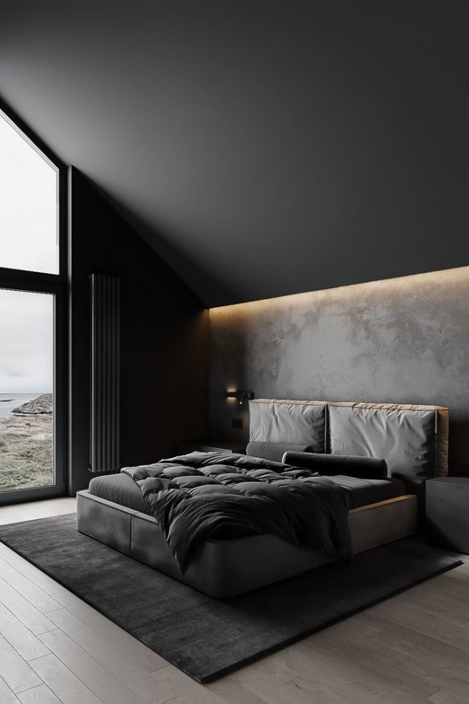 Discover Stylish Intimate Dark Bedroom Designs For 2024 Trends Tips   Clear Night 683x1024 