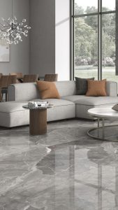 Get Inspired  Stylish Living Room Floor Tiles To Redefine Your Space 169x300 