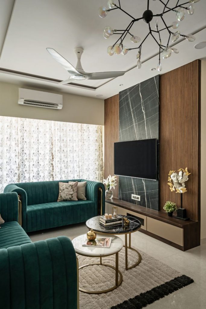 House Of Fame Contemporary Living Room Mumbai By The 7th Corner Interiors   Houzz 683x1024 