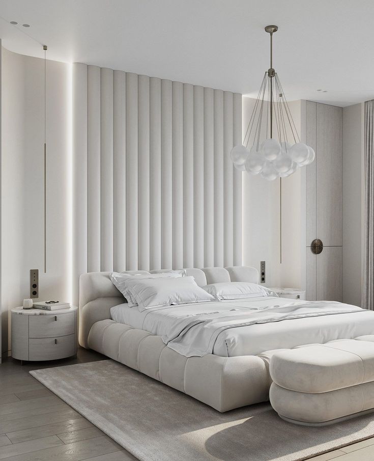 nice bedrooms with white decor        
        <figure class=