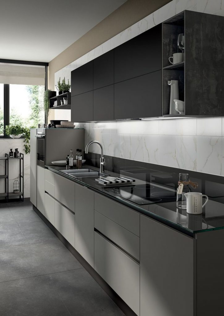 2024 Grey Kitchen Designs From Light To Dark Modern Luxury Trends   Kitchen 2019 725x1024 