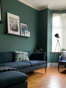 Green Living Room Designs 2024 18 Ideas From Sage To Emerald Modern   Millies Review   Green 04 Paint 225x300 