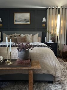 Discover Stylish Intimate Dark Bedroom Designs For 2024 Trends Tips   Moody Master Bedroom 225x300 