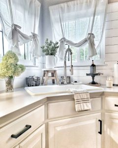 2024 Kitchen Window Decor Modern Trends Farmhouse Styles Practical   The Top 69 Kitchen Sink Ideas 240x300 