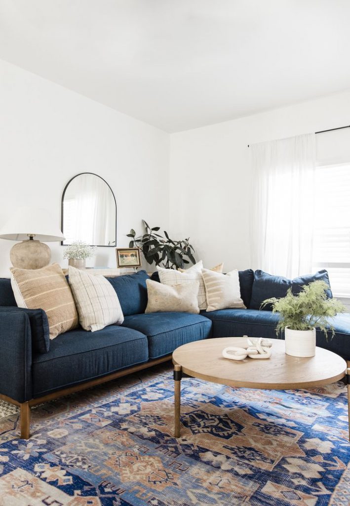 Blue Living Room Designs 2024 18 Ideas: From Navy To Minimalist - The ...