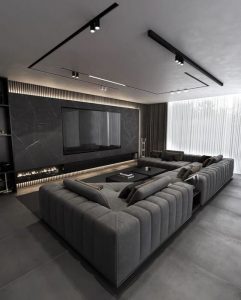 Transform Your Space 2024 Trends In Contemporary Classic TV Wall Designs   Волшебный мир дизайна — Разное   OK RU 241x300 