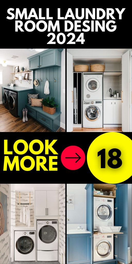 2024's Top Small Laundry Room Designs: Modern To Farmhouse Luxe