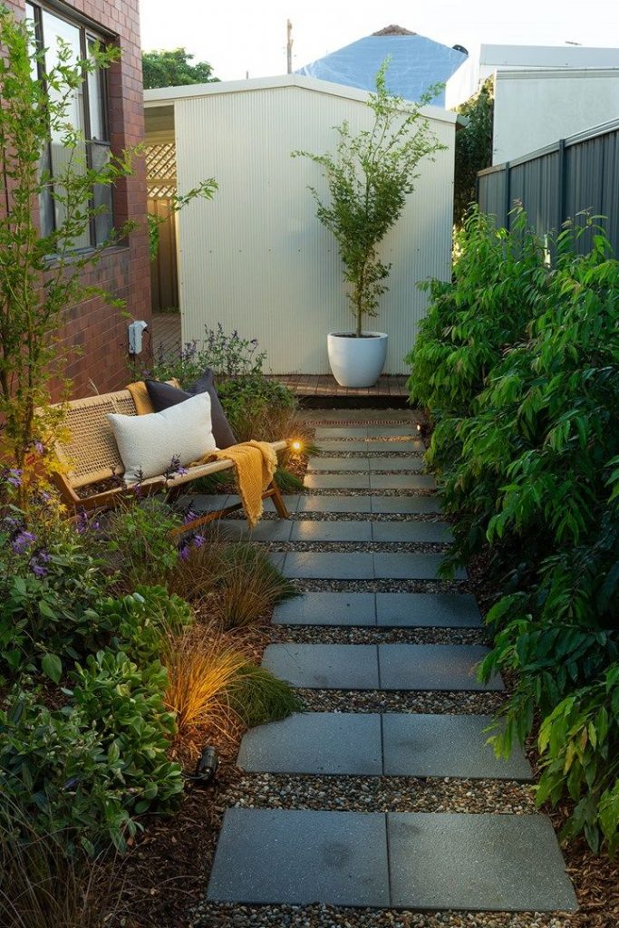 Charlie Creates A Gorgeous Side Passage Garden 683x1024 
