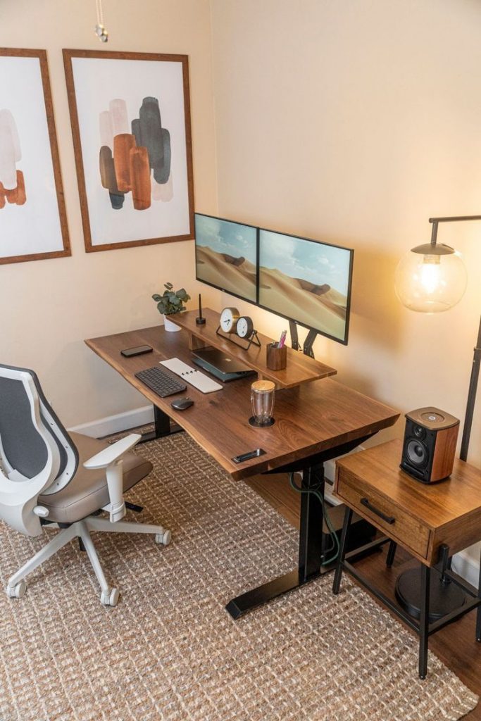 Desk Home Office Idea 683x1024 