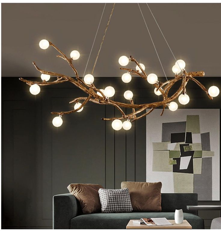 2024 S Boho Chandelier Styles Unique Lighting For Eclectic Home Interiors   Nordic Tree Branch Chandelier Lighting Vintage Industrial Pendant Hanging Ceiling Light Fixture Boho Minimalist Luxury Holiday Home Decor 