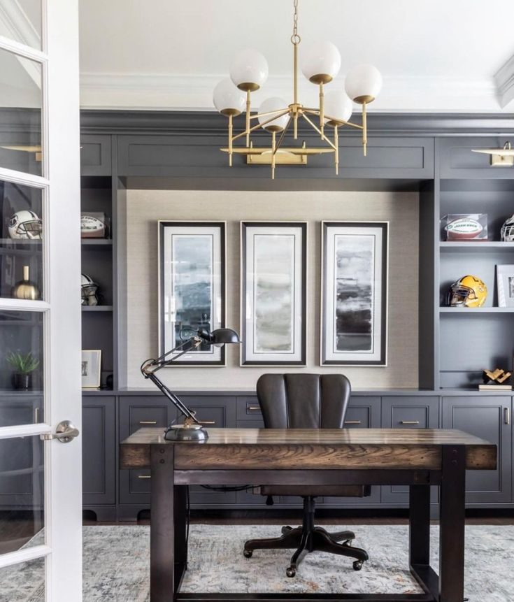 Men's Home Office 2024: Modern, Rustic, Executive Styles For Inspired ...