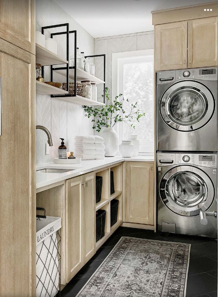 2024 Stackable Laundry Room Trends: Modern To Farmhouse Elegance