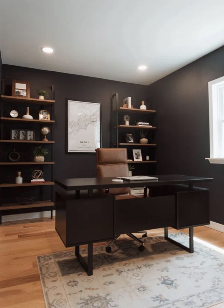 Men's Home Office 2024: Modern, Rustic, Executive Styles For Inspired ...