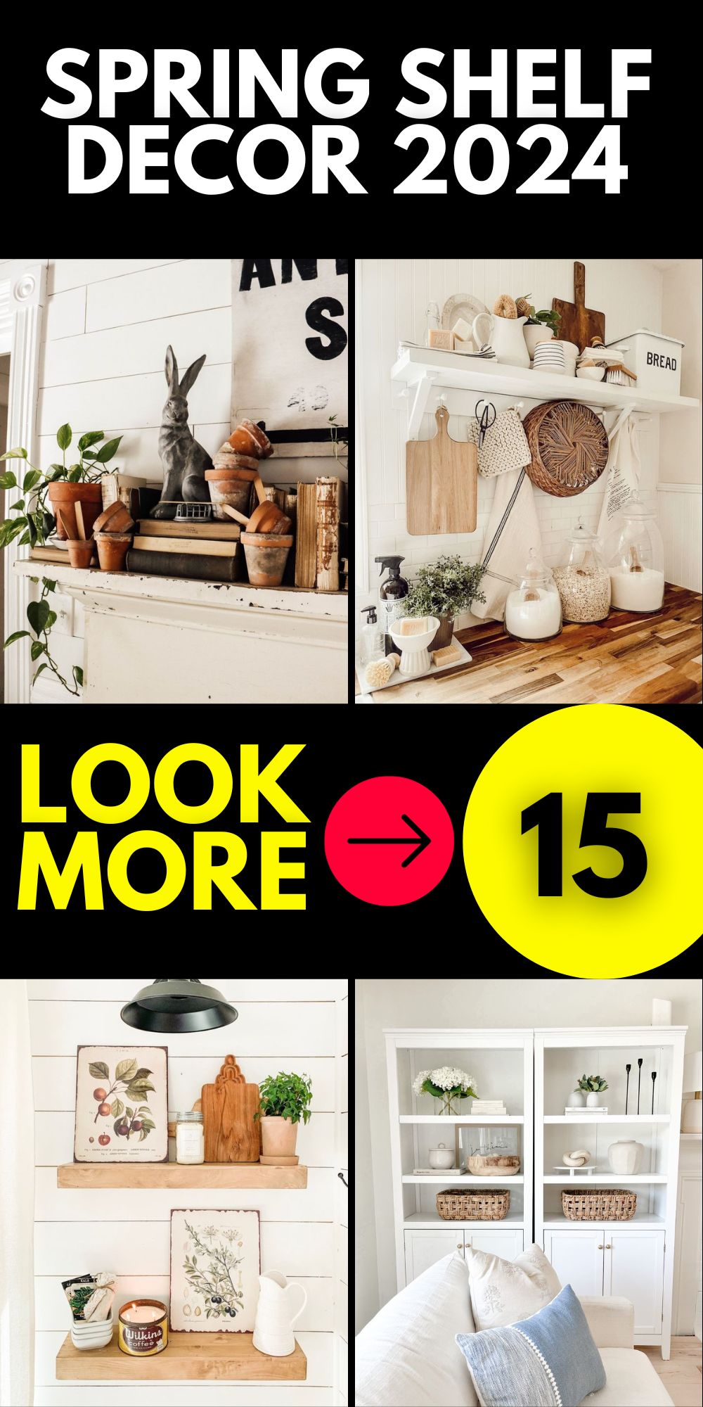 2024 Spring Shelf Decor Trends: Refresh Your Home With Creative Ideas