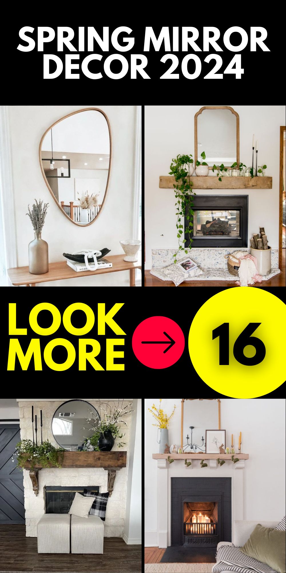 Mirror The Spring Of 2024 Trendy Decor Ideas For Mantles And Fireplaces   Без названия 1000 × 2000 пикс. 1000 × 2000 пикс. копия копія 1000 × 2000 пікс. 1000 × 2000 пікс. копия копия 1000 X 2000 пикс 49 